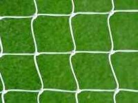 Futbolo vartų tinklas Netex 1,80x1,20x0,5x0,7m PP3mm (2vnt)