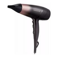 Remington  Hair Dryer | D5305 Rose Shimmer | 2200 W | Number of temperature settings 3 | Ionic function | Diffuser nozzle | Black/Rose | D5305 | 5038061152418