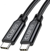 Claroc Kabel USB-C 4K@60Hz, 100W, 20Gbps, 3 m | CLAROC-USBC-100W-3M | 5907772509746