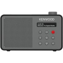 Radio JVC Kenwood CR-M25DAB-H Radio – DAB Plus Automatic Safety Alert – Gray and Black | 0019048242563 | 0019048242563