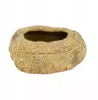 Terra Natura Terariumo dekoracija, maitinimo dubuo su nepraleidžiančiu dangčiu, 12 cm