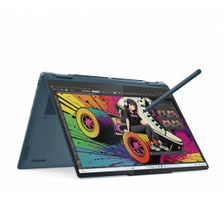 Lenovo- Yoga 7 2-in-1 14AKP10 AMD | Tidal Teal | 14 " | OLED | Touchscreen | WUXGA | 1920 x 1200 pixels | Glossy | AMD Ryzen AI 5 | 340 | 16GB | Soldered LPDDR5 | Solid-state drive capacity 512GB | AMD Radeon 840M Graphics | Windows 11 Home | 802.11be |