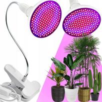 RETOO augalų auginimo lempa, 200 LED LED panelė su spaustuku, 20 W, E27, lanksti