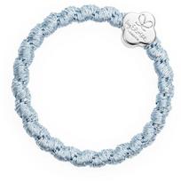 By Eloise London Woven Silver Quatrefoil 1 ml Plaukų gumytė