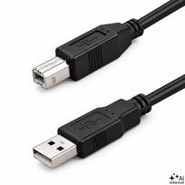 Qoltec USB 2.0 cable A male | B male | 5m