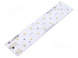 LED strip | W: 49.5mm | L: 223mm | No.of diodes: 16 | CRImin: 80 | 4710lm
