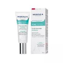 Mavala Pore Detox Hydrating & Mattifying & Detoxifying & Refreshing Day & Night Fluid For Face, 45 ml