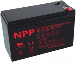 Akumuliatorius 12V 7.2Ah T2(F2) Pb AGM NPP