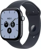 Apple Watch Series 12 GPS + Cellular 42mm Night Blue Ceramic Case with Navy Blue Sport Band - M/L - MJH04ET/A