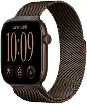 Apple Watch Series 12 GPS 46mm Dark Bronze Aluminium Case with Dark Bronze Milanese Loop - M/L - MKD84ET/A