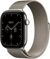Apple Watch Series 12 GPS + Cellular 42mm Natural Titanium Case with Natural Milanese Loop - MJGH4ET/A
