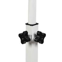 Maclean mobile desk/laptop stand, white, height adjustment 59-89cm, max. 30kg , MC-121 W