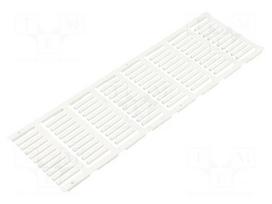 Markers | 1.7÷2.1mm | polyamide 66 | white | leaded | SF | UL94V-2