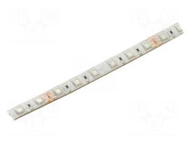 LED tape | RGB | Case (mm): 5050 | LED/m: 60 | 10.5mm | white PCB | IP65