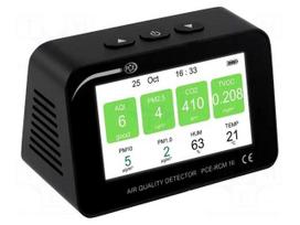 Meter: air quality | Range: 0÷9,999mg/m3,0÷999um/m3 | 0÷5000ppm