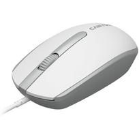 Kompiuterio pelė Canyon  CANYON mouse M-10 Wired White Grey