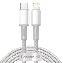Cable USB C - iP Lightning 2m Fast Charging PD 20W white