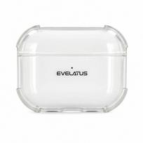 Dėklai ausinėms Evelatus Apple AirPods 4 TPU Protective Case Shine Transparent