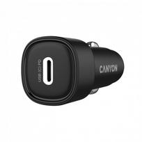 Automobilių priedai Canyon  CANYON car charger OnDrive 30 PD 30W USB-C Black