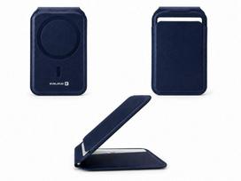 Universali kišenė telefono korpusui Evelatus Universal Magnetic Wallet With Stand Dark Blue