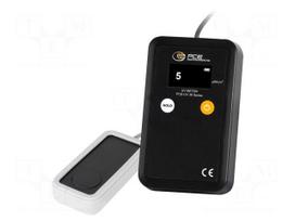 Meter: light meter | LCD 1,4" | 0÷19999uW/cm2 | Meas.accur: ±4% | IP20