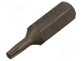 Screwdriver bit: Torx® | TX09 | 1/4" | Overall len: 25mm