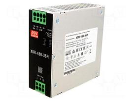 Power supply: switching | for DIN rail | 480W | 36VDC | 0÷13.3A | OUT: 1
