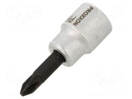 Socket: Pozidriv®-bit | PZ2 | 3/8" | 50mm