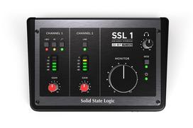 Solid State Logic SSL 1 - USB-C audio interface with 2 inputs and 2 outputs