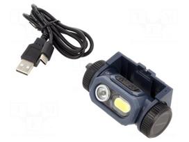 Torch: LED | 2.1W | IP54 | 75lm,150lm | L: 46mm | W: 35mm | H: 85mm | 6000K