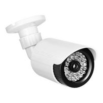 Vaizdo stebėjimo sistemos // Priedai  kameroms // Atrapa kamery monitorującej CCTV, bateryjna, biała