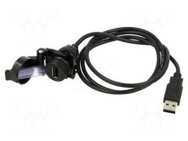 Transition: adapter cable | socket | USB A socket,USB A plug