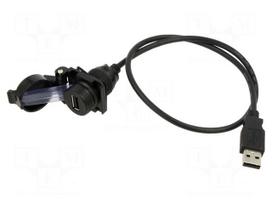 Transition: adapter cable | socket | USB A socket,USB A plug