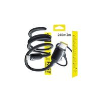 Baseus PicoGo Fast Charging Data Cable USB-C - USB-C 240W 2m / Cosmic Black