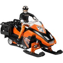 BRUDER Snowmobile m. Driver and Exh. - 63101