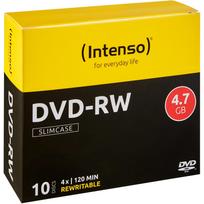 DVD-RW 4x SC 4,7GB Intenso 10 sztuk