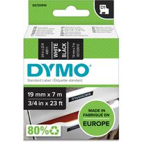 Dymo D1 19mm biały/czarny (45811/S0720910)
