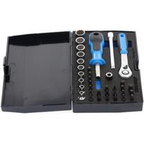 Gedore D-20 KMU-20 bit set/wrench set 1/4", 37-piece. - 1822373