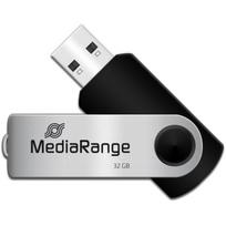 MediaRange Flexi-Drive 32GB USB stick (silver / black, USB-A 2.0)