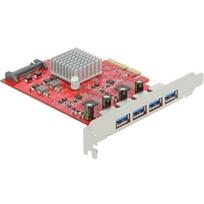 DeLOCK PCIe x4> 4x external USB-A 3.2 Gen 2, USB controller