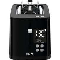 Krups toaster KH6418 black - Smart'n Light