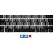 Sharkoon SKILLER SAC20 S4, keycap (black, 61 pieces, ISO layout (DE), for SKILLER SGK50 S4)