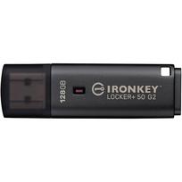 Kingston IronKey Locker+ 50 G2 128GB (anthracite, USB-A 3.2 Gen 1)