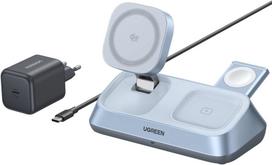 UGREEN W711 MagFlow 3-in-1 Magnetic Wireless Qi2 25W