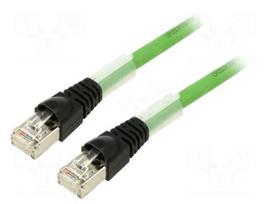 Patch cord | S/FTP | Cat 6a | RJ45 plug,both sides | stranded | Cu | 2m