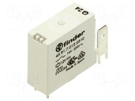Relay: electromagnetic | Ucoil: 12VDC | SPST-NO | Icontacts max: 30A