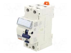 RCD breaker | Inom: 25A | Ires: 30mA | Poles: 2 | 230VAC | IP40 | 1÷35mm2