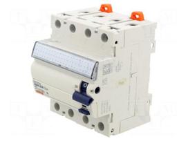 RCD breaker | Inom: 40A | Ires: 30mA | Poles: 4 | 400VAC | IP40 | 1÷35mm2