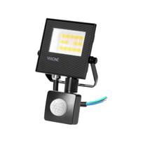 LED apšvietimas // LED prožektoriai // NIVALIS LED naświetlacz z PIR 10 W, 800 lm, IP44, 4000 K