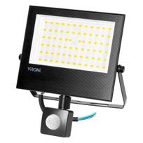 LED apšvietimas // LED prožektoriai // NIVALIS LED naświetlacz z PIR 50 W, 4000 lm, IP44, 4000 K